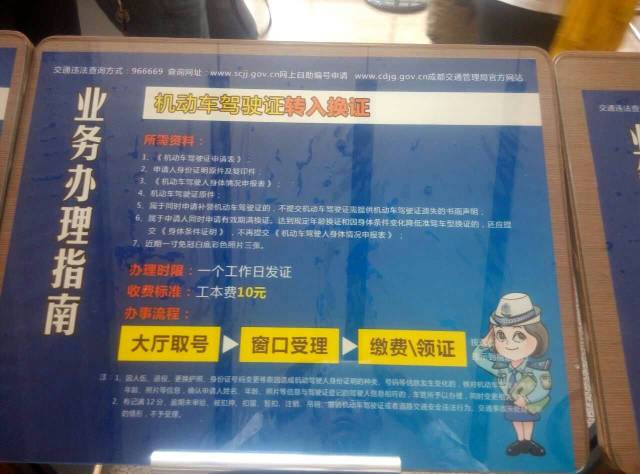 外地駕照轉(zhuǎn)回成都如何辦理